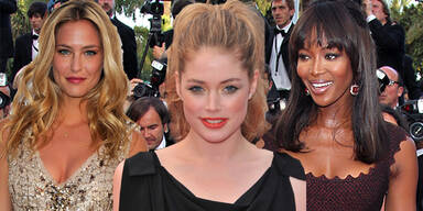 Topmodel-Aufgebot in Cannes