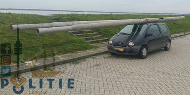 Stra&szlig;enlaternenmasten Holland Lelystad