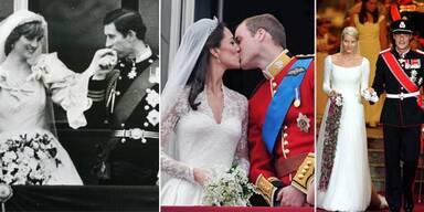 Die größten royale Traumhochzeiten