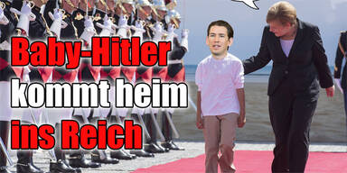 Titanic Kurz baby-Hitler