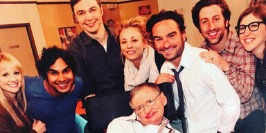 Big Bang Theory Stars Hawking