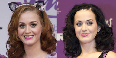 Katy Perry mit roten Haaren