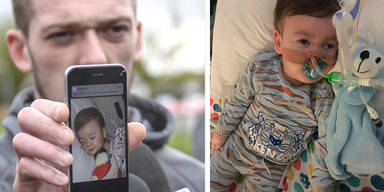 Vater k&auml;mpft um todkranken Sohn Alfie