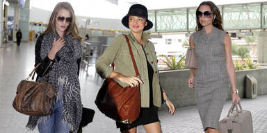 Airport-Style der Stars