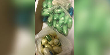 Drogenkuriere mit einem Kilo Kokain geschnappt