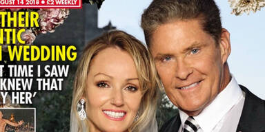 Das ist das erste Hasselhoff-Foto nach der Hochzeit