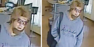 Bankraub mit irrer Maskerade