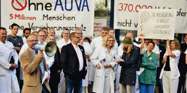AUVA: "Warnstreik" in allen Spit&auml;lern