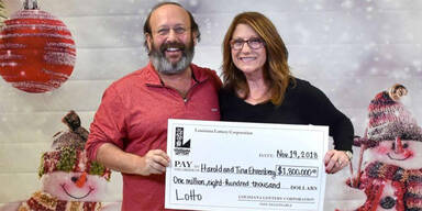 Paar findet alten Lottoschein - und gewinnt Millionen
