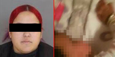 Mutter (33) filmt Horror-Tat am eigenen Baby