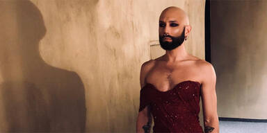 Conchita Wurst Glatze