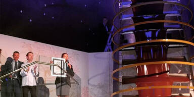 In O&Ouml; steht der h&ouml;chste Schokobrunnen der Welt