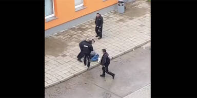 Halberstadt Fl&uuml;chtlinge geschlagen