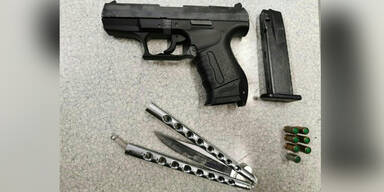 Duo bedrohte Kontrahenten mit Butterfly-Messer