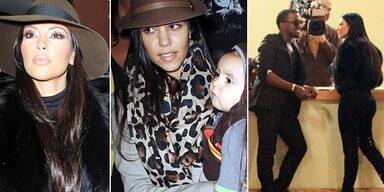 Kim und Kourtney Kardashian erobern New York