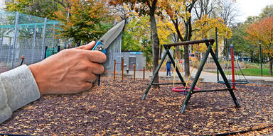 Josef-Strauß-Park Wien Neubau Messerstecherei