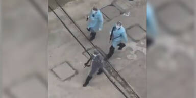 Wuhan Polizei Waffen