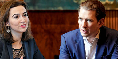 ALma Zadic Sebastian Kurz