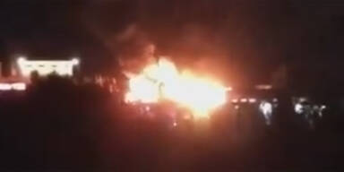 Lesbos Brand Aufnahmezentrum