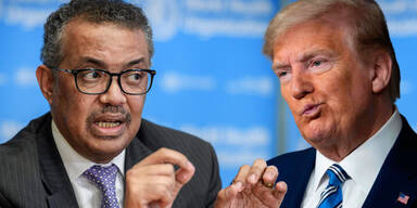 WHO-Chef Tedros Trump