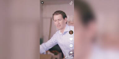 Sebastian Kurz wird zum TikTok-Star