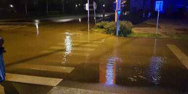 Rohrbruch Klagenfurt Koschatstra&szlig;e