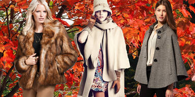 Cape, Poncho, Parka: Die neuen Jackentrends