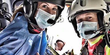 Flugrettung Baby Afritz