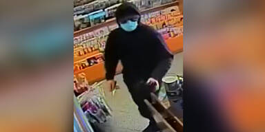 Mann mit Corona-Maske und Messer &uuml;berf&auml;llt Trafik