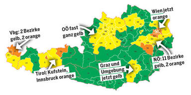 Corona-Ampel Woche 2