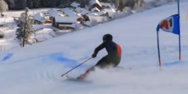 Marcel Hirscher Comeback Training Reiteralm