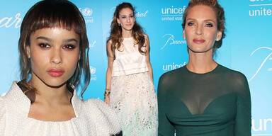 Stars beim UNICEF Snowflake Ball