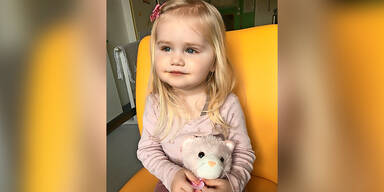 Leonie (3) braucht Hilfe