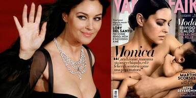 Monica Bellucci zeigt ihre Tochter Leonie in Vanity Fair