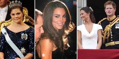 Das Jahr der Royals 2011: Prinzessin Victoria, Kate Herzogin von Cambridge, Pippa Middleton, Prinz Haary