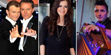 So feiern die Stars Silvester: Alfons Haider, Doris Golpashin, Andreas Gabalier