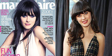 Zooey Deschanel: von 'New Girl' zu Cover-Girl