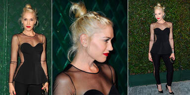 Gwen Stefani sexy in McCartney-Jumpsuit