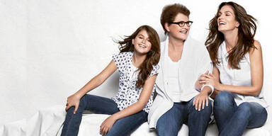 Cindy Crawford: Treffen der Generationen