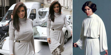 Kim Kardashian im Star Wars-Look