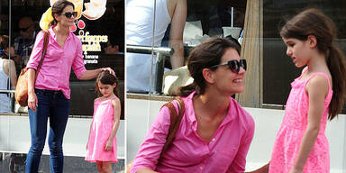 Mama & Tochter pretty in pink