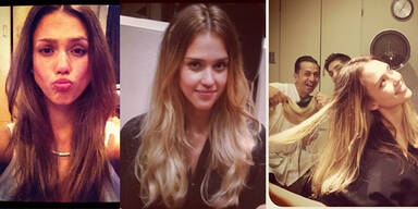 Jessica Alba ist wieder Blondine