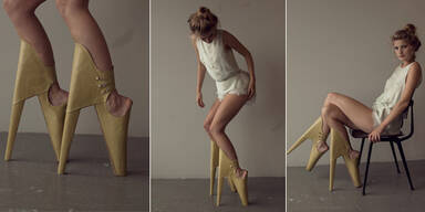 Die schr&auml;gsten Heels der Welt?