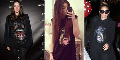 Givenchy l&auml;sst seine Hunde los