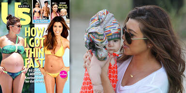 Kourtney Kardashian: Nach Geburt im Bikini