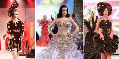 Schoko-Modenschau mit Dita Von Teese