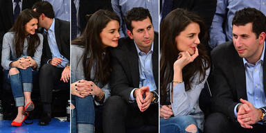 Katie Holmes: Viel Spaß bei Knicks-Spiel