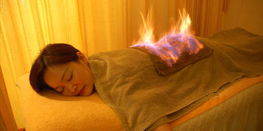 Fire Facials: Der letzte Schrei aus China