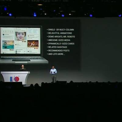 Keynote von der Google I/O 2013