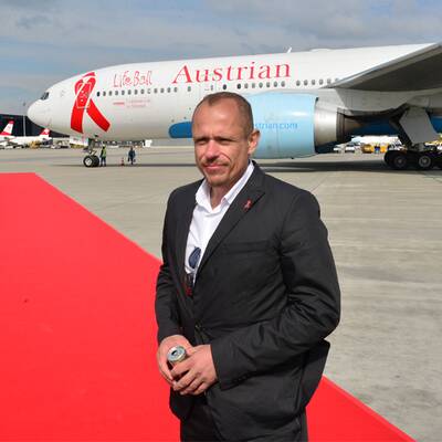 Die Ankunft der Life Ball Stars